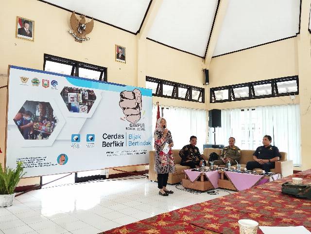 TALKSHOW GEMPUR ROKOK ILEGAL DAN LITERASI DIGITAL